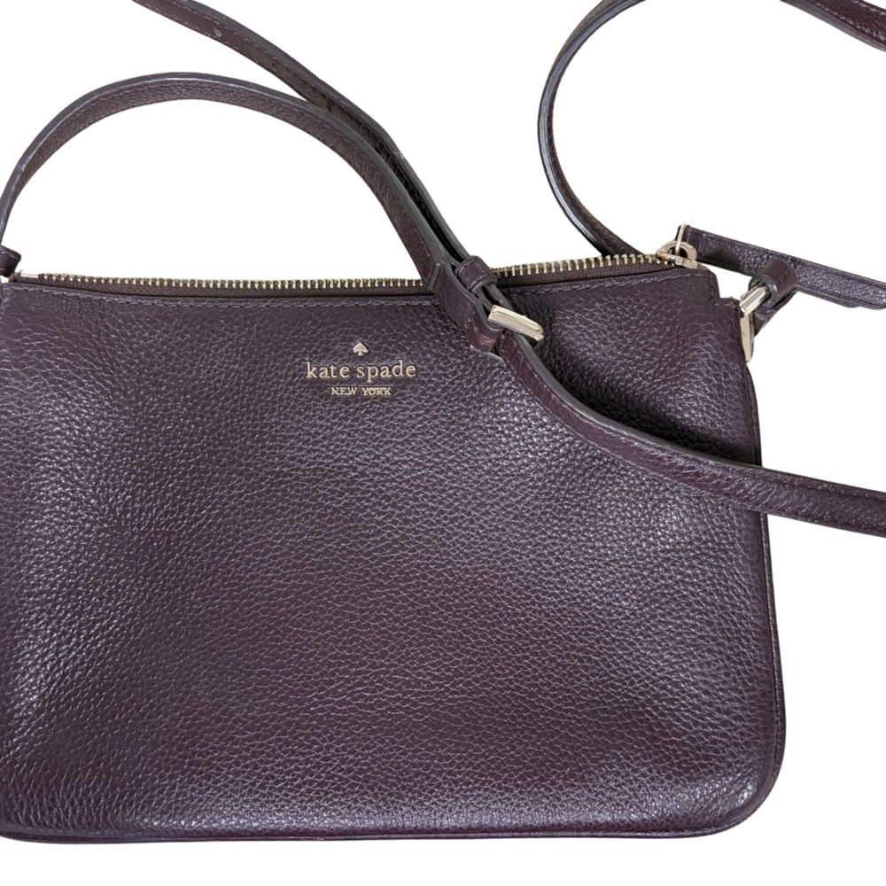 Kate Spade Dark Brown Leather Bag